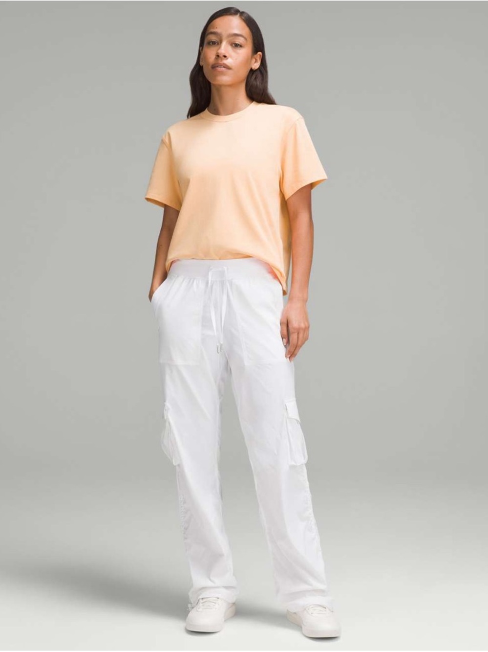 Lululemon Relaxed-Fit Cotton Jersey T-Shirt
Peach Bellini - Picture 2 of 4